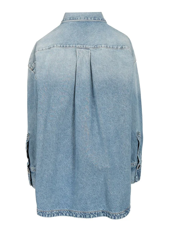 The Attico Blue Shirts & Blouses - Image 2