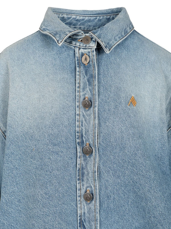 The Attico Blue Shirts & Blouses - Image 4