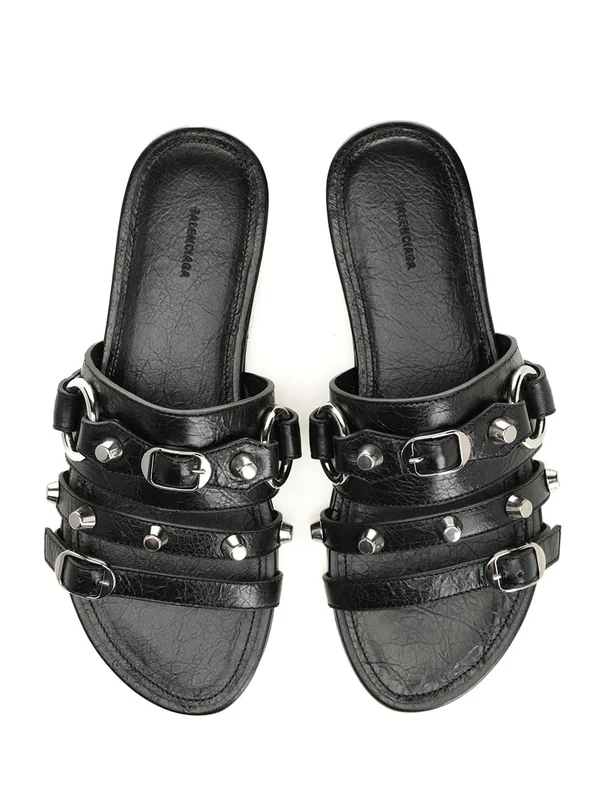 Balenciaga Black Slides - Image 5