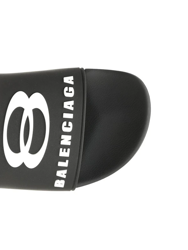 Balenciaga Black Slides - Image 4