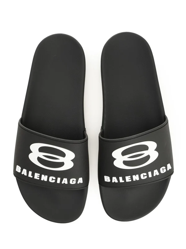 Balenciaga Black Slides - Image 5