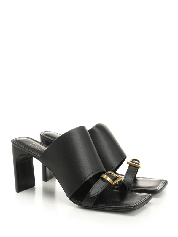 Balenciaga Black Sandal Heels - Image 2