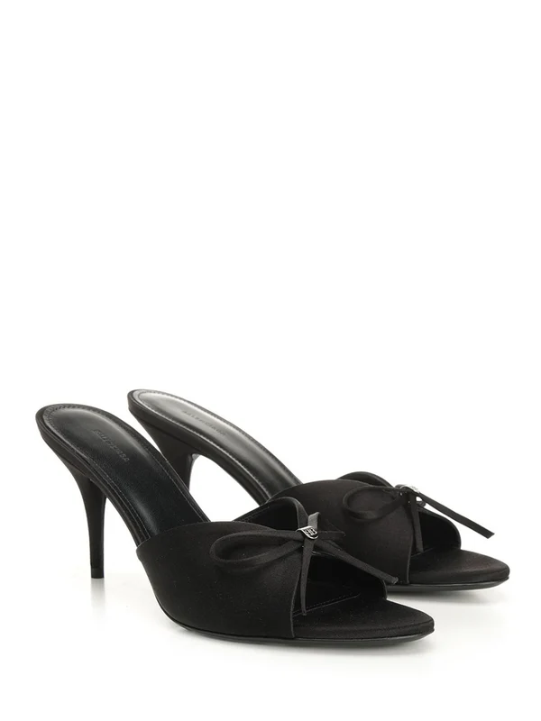 Balenciaga Black Sandal Heels - Image 2