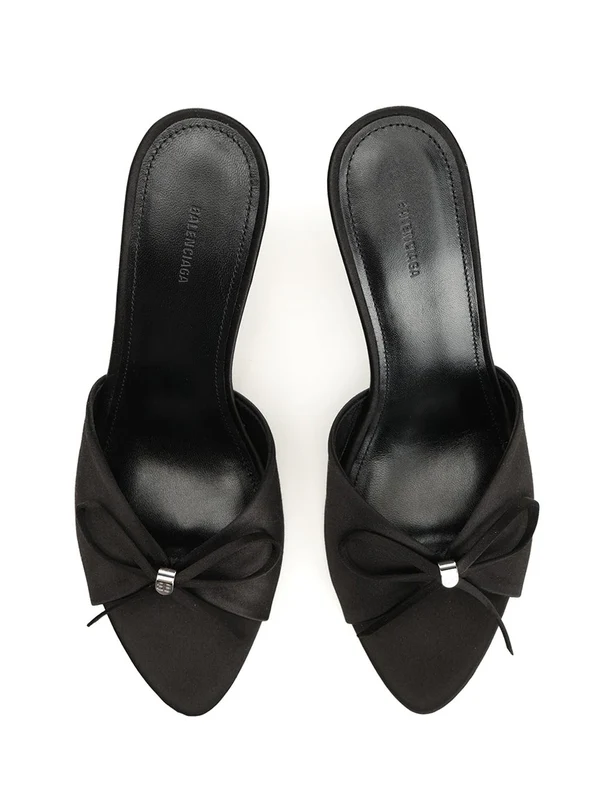 Balenciaga Black Sandal Heels - Image 5