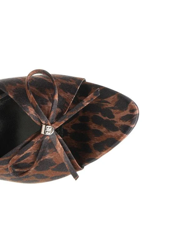Balenciaga Brown Leopard Sandal Heels - Image 4