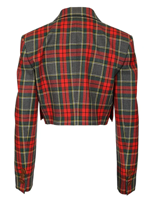 Vivienne Westwood Multicolor Checked Tailored Jackets - Image 2