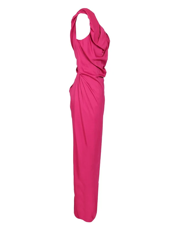 Vivienne Westwood Red Midi Dress - Image 3