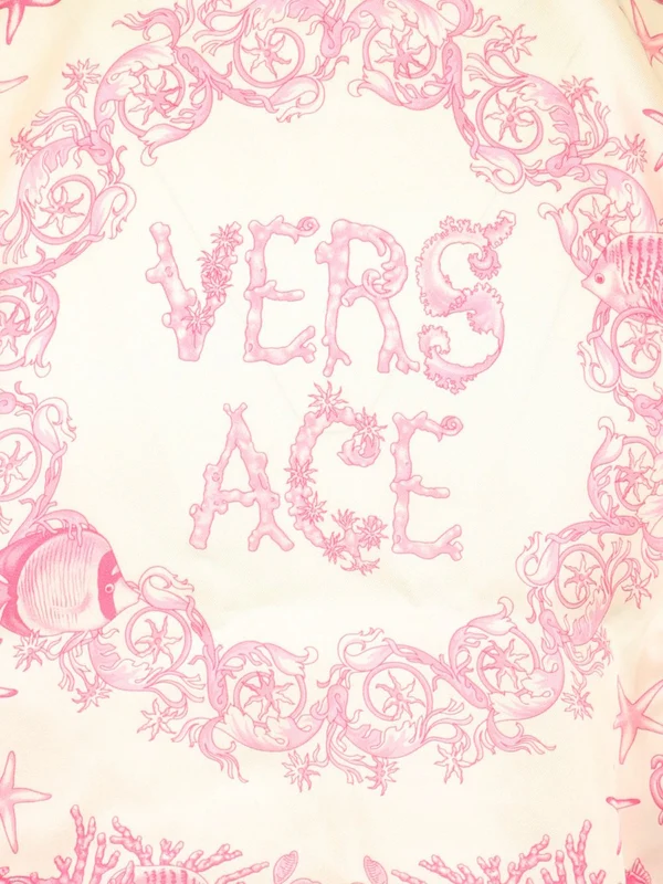 Versace Pink Half Sleeve - Image 3