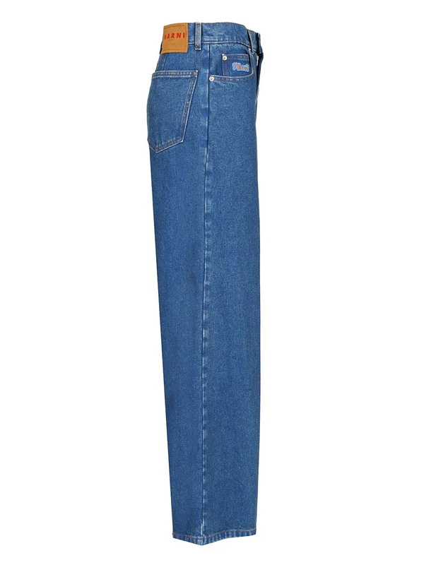 Marni Blue Denim Pants - Image 3