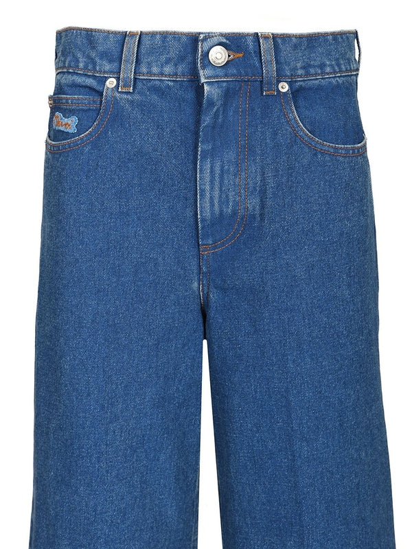 Marni Blue Denim Pants - Image 4