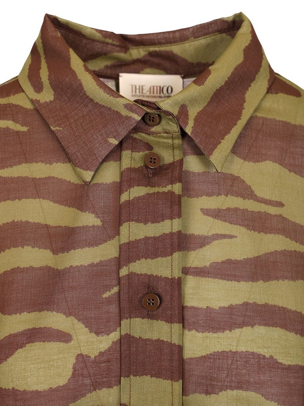 The Attico Brown Shirts & Blouses - Image 4
