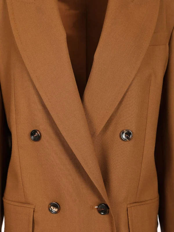 Max Mara Brown Tailored Jackets - Image 5