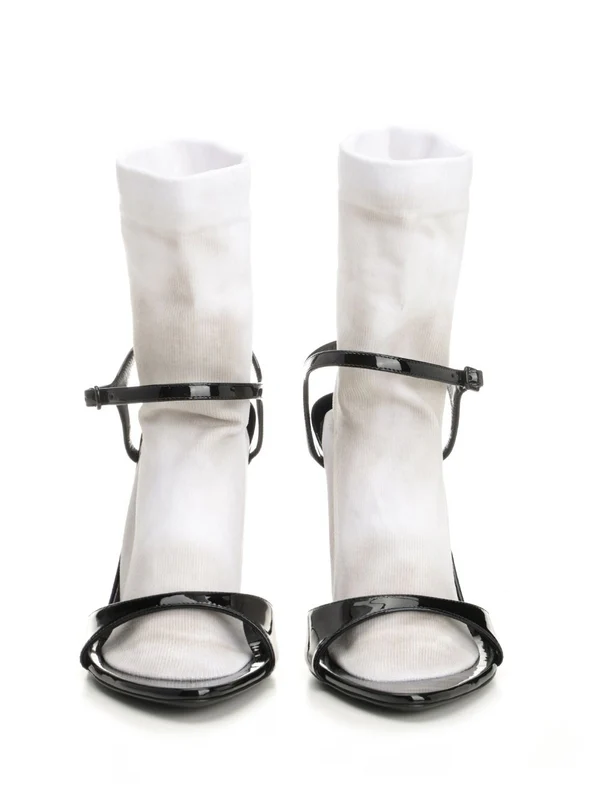 Balenciaga Black Sandal Heels - Image 5