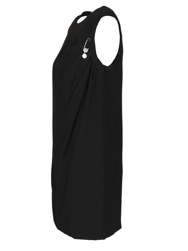 Versace Black Mini Dress - Image 3