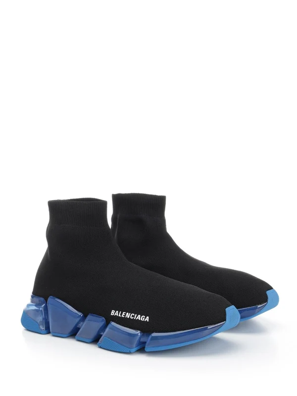 Balenciaga Black Low Top Sneakers - Image 2