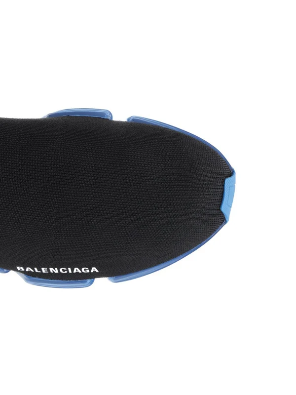 Balenciaga Black Low Top Sneakers - Image 4