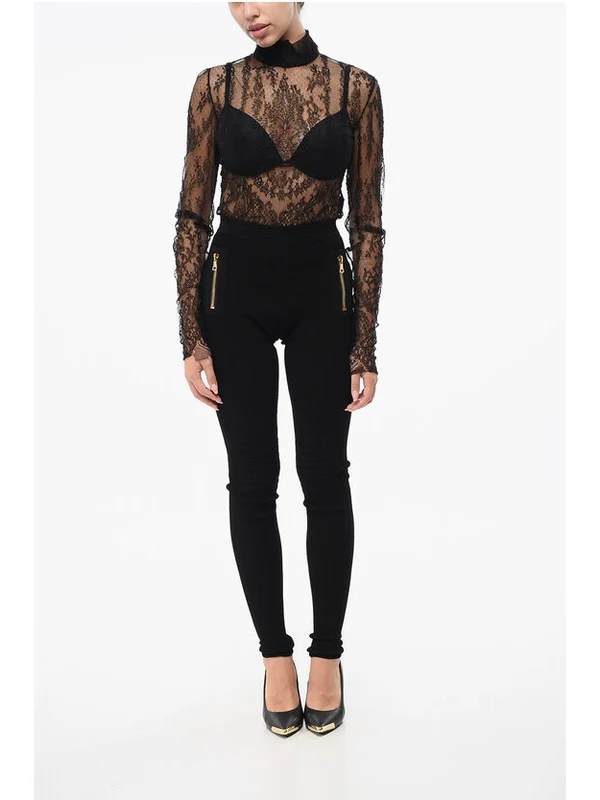 Balmain Black Leggings - Image 4