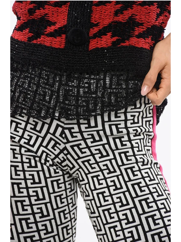 Balmain Black Red Skirts - Image 3