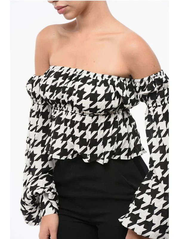 Balmain Black White Long Sleeve - Image 3