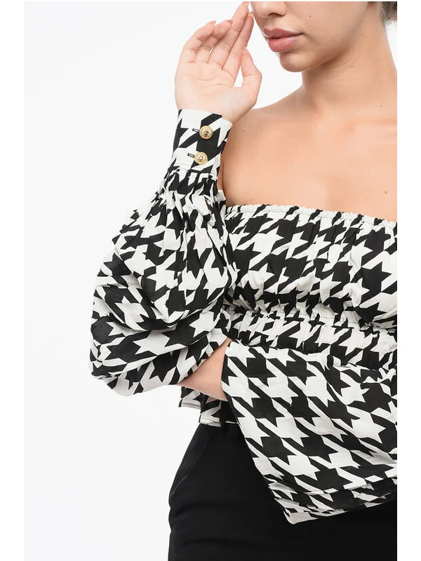 Balmain Black White Long Sleeve - Image 5