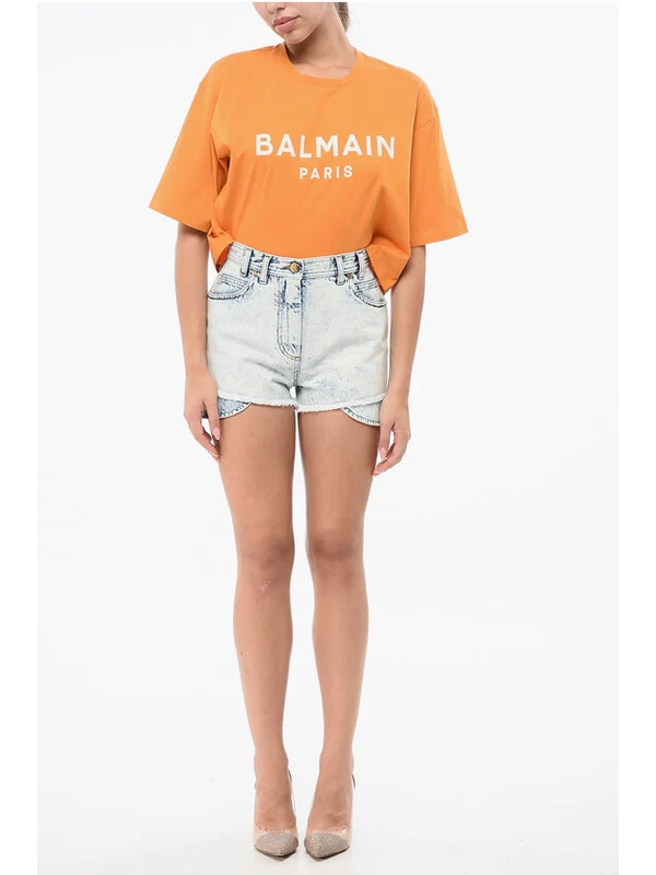 Balmain Blue Shorts - Image 4