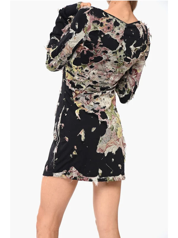 Diesel Multicolor Mini Dress - Image 3