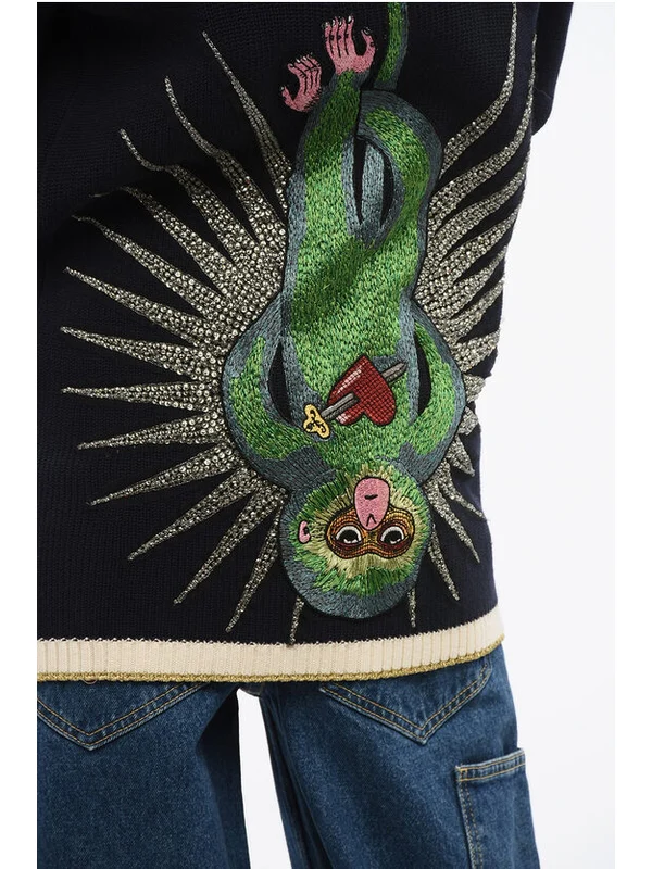 Gucci Navy Cardigans - Image 3