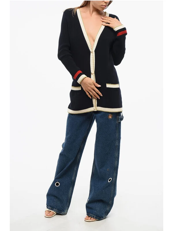 Gucci Navy Cardigans - Image 4