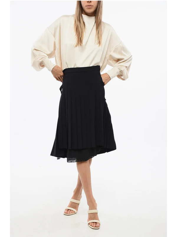 N°21 Navy Skirts - Image 4