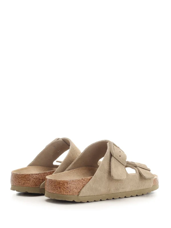 Birkenstock Beige Sandals - Image 3