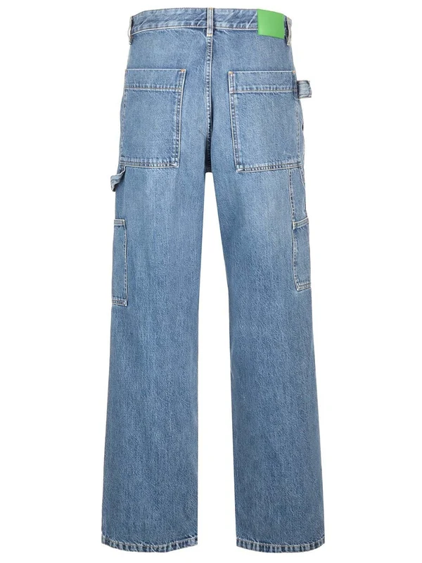 Bottega Veneta Blue Denim Pants - Image 2