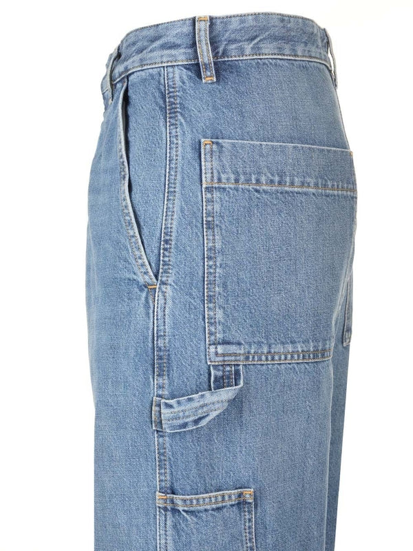 Bottega Veneta Blue Denim Pants - Image 4