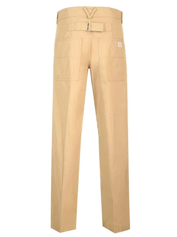 Bottega Veneta Beige Trousers - Image 2