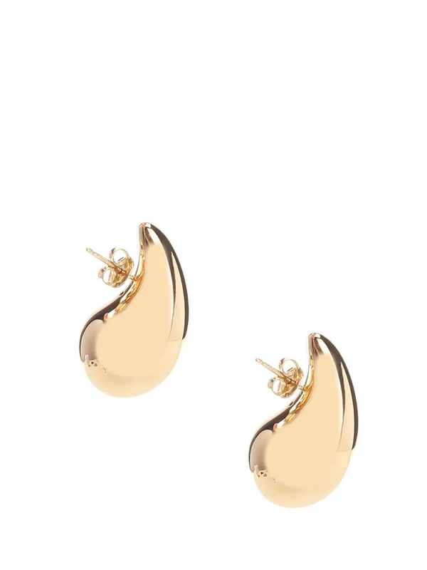 Bottega Veneta Gold Earrings - Image 2