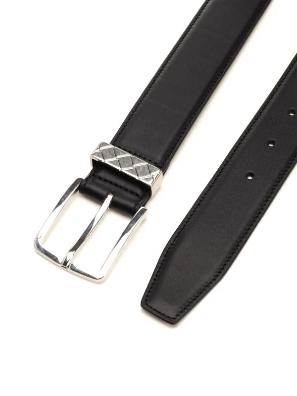 Bottega Veneta Black Leather Belts - Image 2