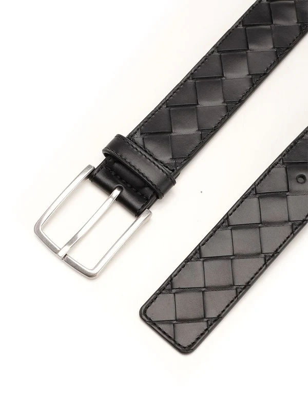 Bottega Veneta Black Leather Belts - Image 2