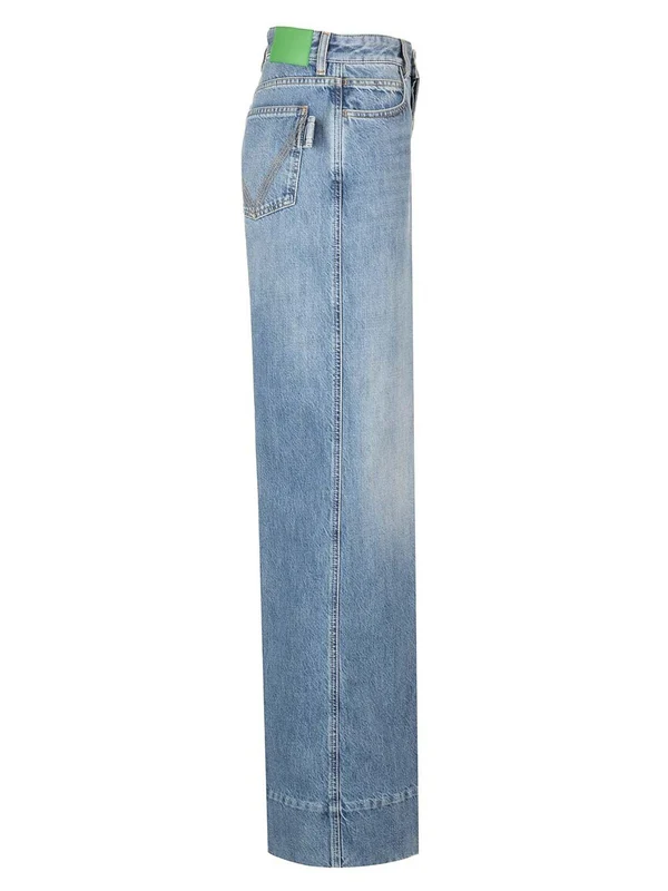 Bottega Veneta Blue Denim Pants - Image 3