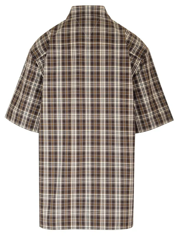 Bottega Veneta Brown Checked Shirts & Blouses - Image 2