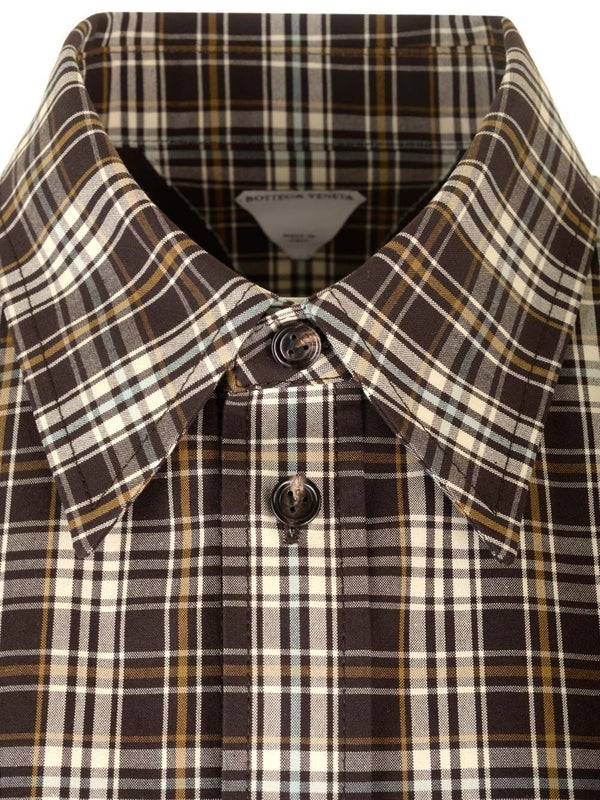 Bottega Veneta Brown Checked Shirts & Blouses - Image 4