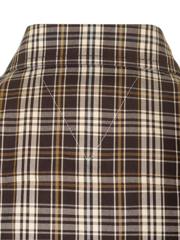 Bottega Veneta Brown Checked Shirts & Blouses - Image 5