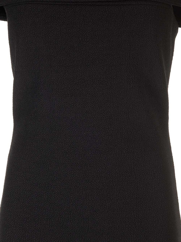 Bottega Veneta Black Midi Dress - Image 5