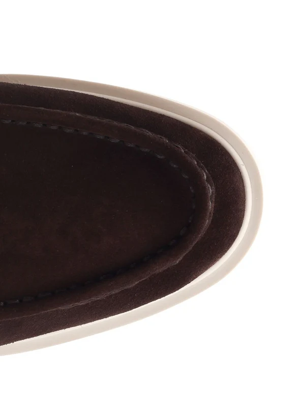Bottega Veneta Brown Loafers - Image 4