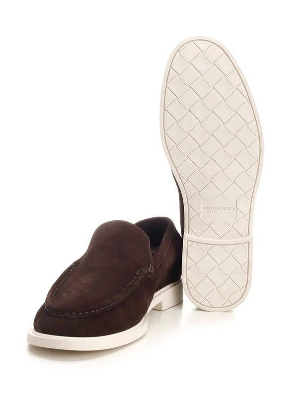 Bottega Veneta Brown Loafers - Image 5