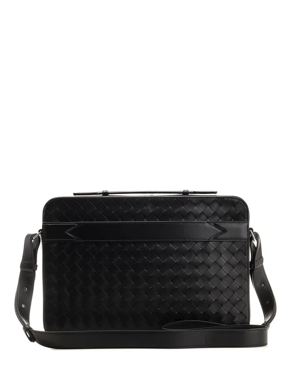 Bottega Veneta Getaway Black Cross Bags - Image 3