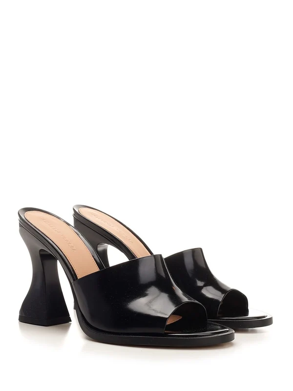 Bottega Veneta Black Sandal Heels - Image 2
