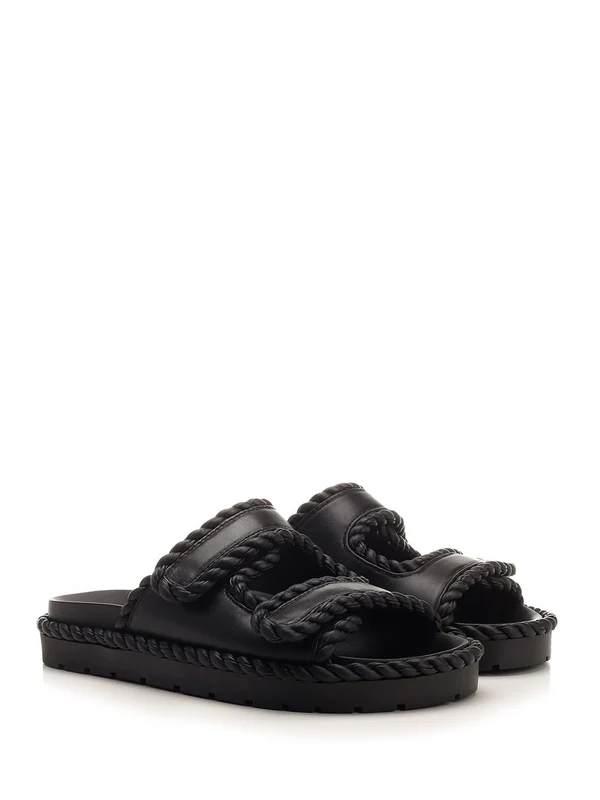 Bottega Veneta Black Sandals - Image 2
