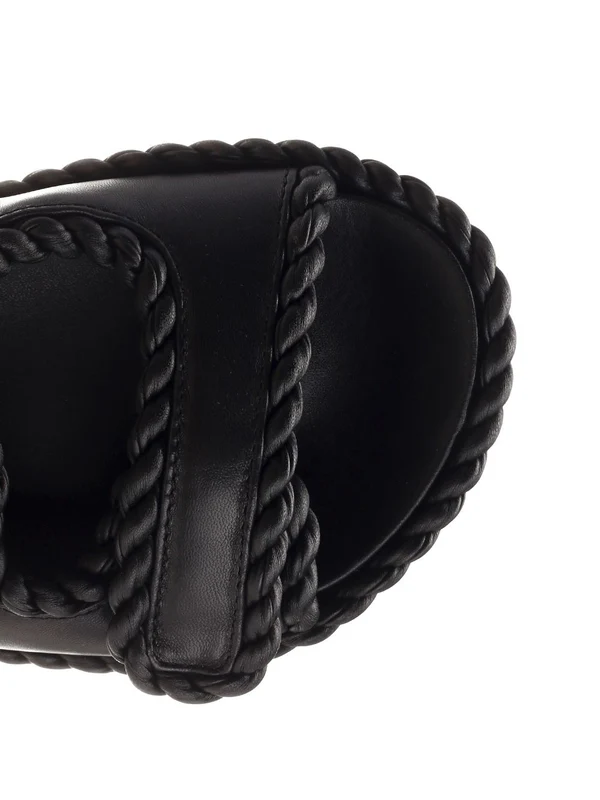 Bottega Veneta Black Sandals - Image 4