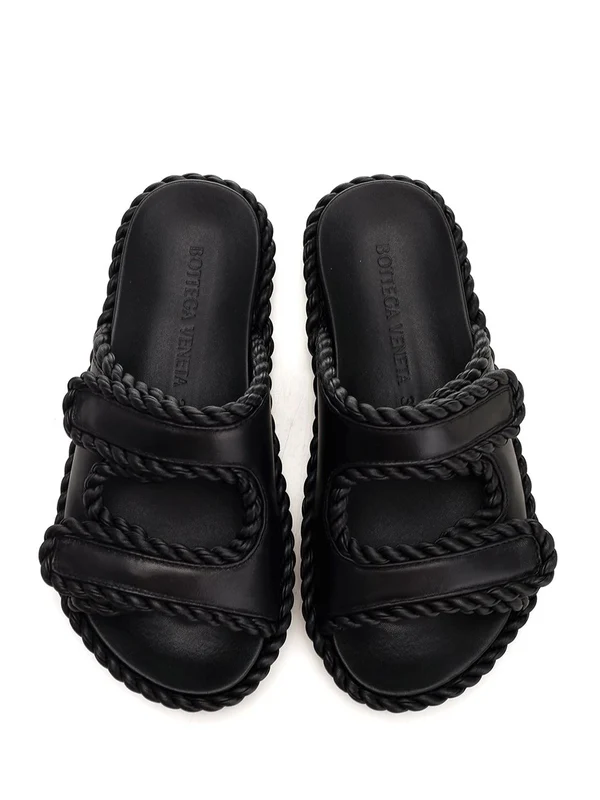 Bottega Veneta Black Sandals - Image 5