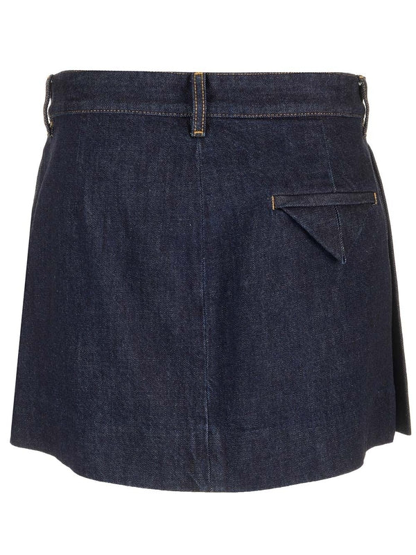 Bottega Veneta Blue Skirts - Image 2