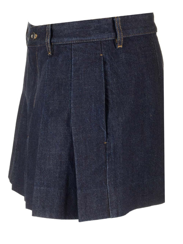 Bottega Veneta Blue Skirts - Image 3